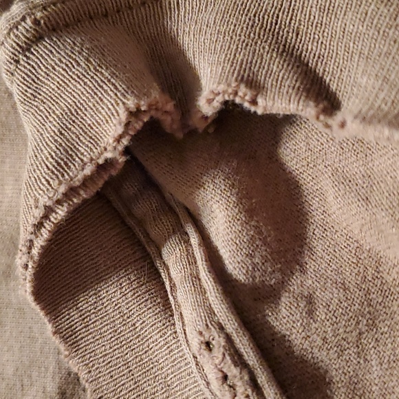 Vintage Osiris Shoes Worn T-shirt Faded Brown w Logo Large - Picture 13 of 14